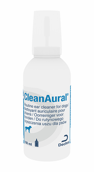 CleanAural Dog 100 ml  - Płyn do rutynowego czyszczenia uszu psa