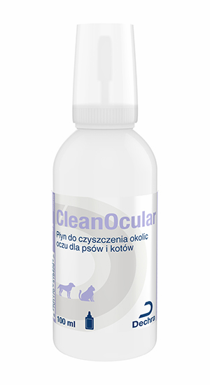 Clean Ocular 100 ml - Preparat do pielęgnacji okolic oczu dla psów i kotów
